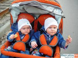 продам коляску для двойни 3