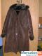 Дубленка цвет коричневый,