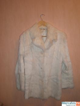 Шуба из кроличьего меха 2