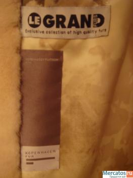 Шикарное манто из стриженной норки цвета Gold White из ОАЭ, Дуба 6