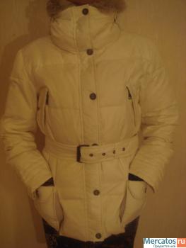Женская зимняя куртка на пуху, 44 разм.