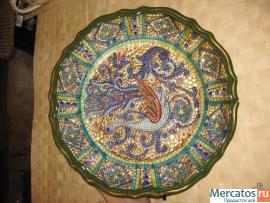 Декоративная тарелка мастера " tzavenno " керамика 3