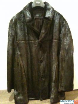 Продам в Москве: Мужская шуба из нерпы. Новая за 59 000 руб.