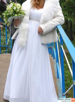 Свадебное платье в стиле греческой богини 3