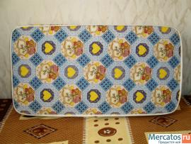 Продаю детскую кроватку с ортопедическим матрасом