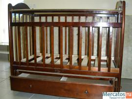 Продаю детскую кроватку с ортопедическим матрасом 3