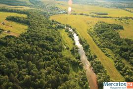 Участки от 6 соток, с видом на старинную церковь и реку