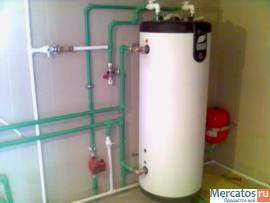 Выполним отопление,водопровод,канализацию,установку сантехники.