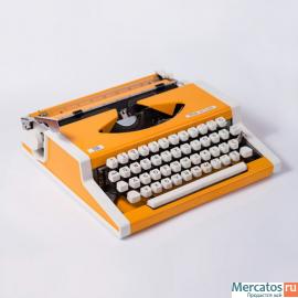 Печатная портативная переносная пишущая машинка Unis De lux