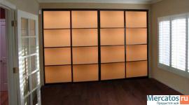 Раздвижные перегородки на заказ