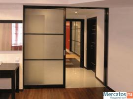 Раздвижные перегородки на заказ