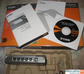 Коммутатор с 5 портами 10/100 Мбит/с D-Link Des-1005D 3