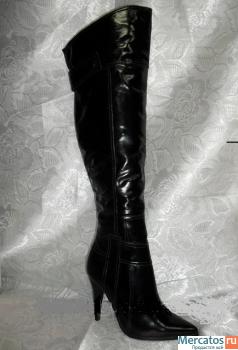 Сапоги из натуральной кожи
