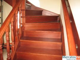 Изготовление,ремонт и установка деревянных лестниц