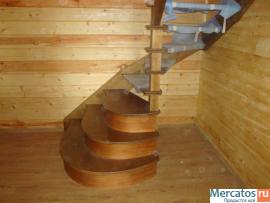 Изготовление,ремонт и установка деревянных лестниц 2