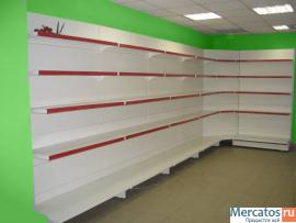 Продам торговые стеллажи металлические Маркет (Италия)