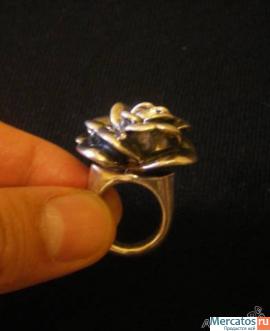 Оригинальное серебрянное кольцо 2