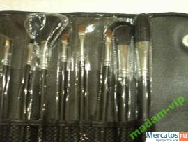 Набор 12 кисточек для профессионального макияжа 6