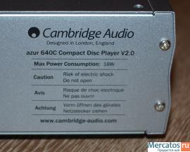 Проигрыватель CD Cambridge audio azur 640 c v 2.0 4