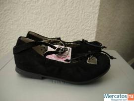 Туфли балетки для девочки Roberto Cavalli 26 кожа 16 см 2