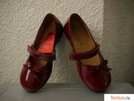 Туфли балетки для девочки, Garvalin, Испания, размер 26, кожа, 1