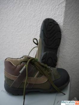 Ботинки для мальчика, Richter, размер 25, цвет хаки, US 8.5 4