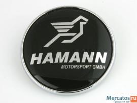 Педали Hamann (АКПП) + эмблемы на капот и багажник недорого. 2