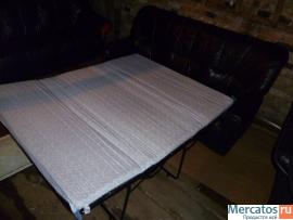 Финский кожаный раскладной диван из Финляндии 5