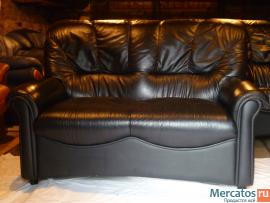 Финский кожаный раскладной диван из Финляндии 7