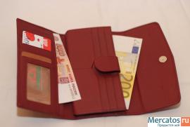 Женское портмоне из кожи ската 3