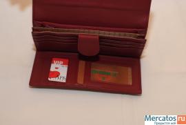 Женское портмоне из кожи ската 4