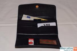 Женское портмоне из кожи ската 8