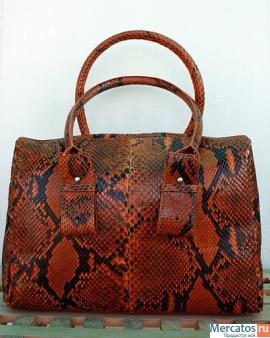 Женская сумка из питона 3