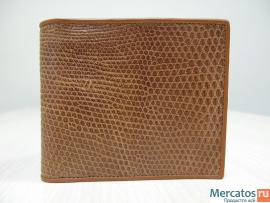 Портмоне из кожи ящерицы