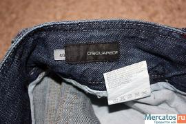 джинсовые бриджи Dsquared2 3