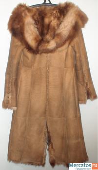 Женская дубленка размер 46-48 L 2