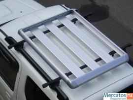 Алюминиевую корзину-багажник INNO (ИННО, Япония) на крышу автомо