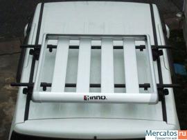 Алюминиевую корзину-багажник INNO (ИННО, Япония) на крышу автомо 3