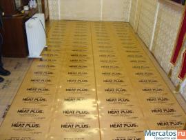 New! Теплый пол пленочный Heat Plus, без стяжки, гарантия 50 лет 2