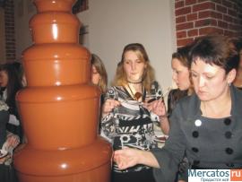 Шоколадные и карамельные фонтаны. Фонтаны для шампанского 2