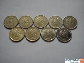 современная монета номиналом 1 рубль
