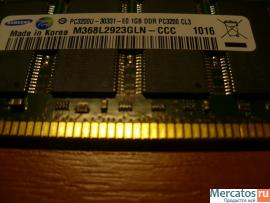 DDR Samsung PC3200 1Gb 2
