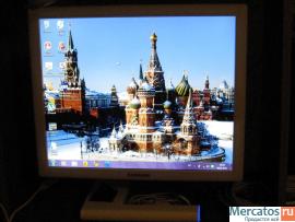 продам ЖК монитор с диагональю 19" и колонки 2