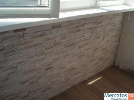 Обшивка ложджий и ванных комнат 2