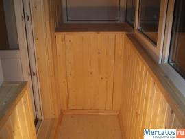 Обшивка ложджий и ванных комнат 3