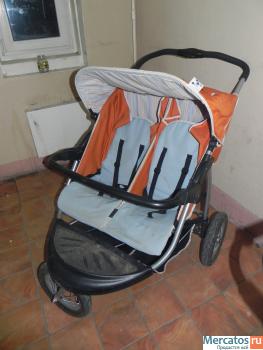 Продам коляску для двойни