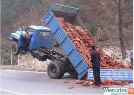 Доставка песка,щебня,кирпича.