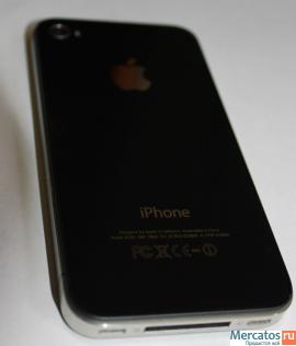 Продаю ЗАЛОЧЕННЫЙ iPhone 4 32 gb Черный идеальное состояние 2