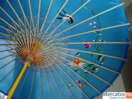 Зонтик китайский, ручной работы.