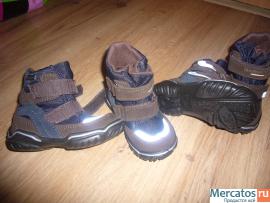 Ботинки НОВЫЕ зимние, мех 21,23 размер.Италия 3